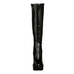 Nero Ecopelle 13 cm ELECTRA-2000Z Stivali Donna da Uomo