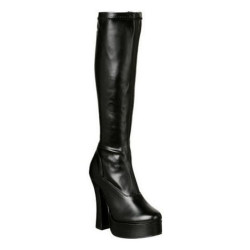 Nero Ecopelle 13 cm ELECTRA-2000Z Stivali Donna da Uomo