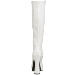 Bianco Vernice 13 cm ELECTRA-2000Z Stivali Donna da Uomo