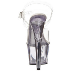 Bianco 18 cm ADORE-708 Plexiglass Plateau Tacchi Alti a Spillo