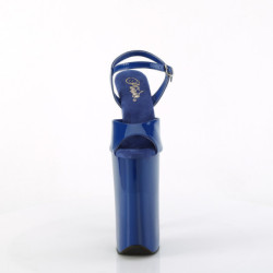 Verniciata blu 25,5 cm BEYOND-009 tacchi estremi - scarpe tacco più plateau alto