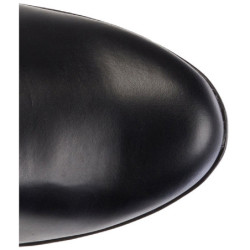 Black Leatherette 13 cm ELECTRA-3000Z High Heeled Overknee Boots