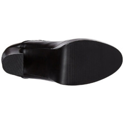 Black Leatherette 13 cm ELECTRA-3028 Thigh High Boots for Men