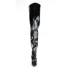 Black Shiny 13 cm SEDUCE-4010 High Heeled Overknee Boots