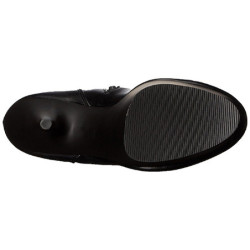 Nero Ecopelle 15,5 cm DELIGHT-3000 Stivali alti e sopra al ginocchio