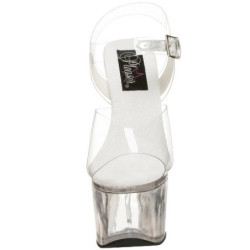 Trasparente 18 cm SKY-308 Plateau Tacchi Alti a Spillo