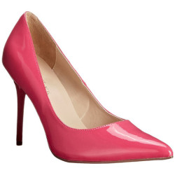 Pink Shiny 10 cm CLASSIQUE-20 pointed toe stiletto pumps