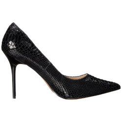 Nero Pelle 10 cm CLASSIQUE-20SP Scarpe Décolleté Tacco Stiletto