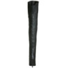 Black Leather 10,5 cm LEGEND-8868 overknee high heel boots