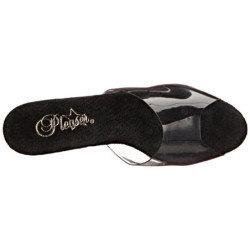 Rosa 18 cm ADORE-701UVG neon plateau ciabatta donna con tacco