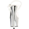 Trasparente 18 cm ADORE-708 Cromo Plateau Tacchi Alti a Spillo
