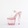 Rose 18 cm LOVESICK-708T Acrylic platform high heels shoes