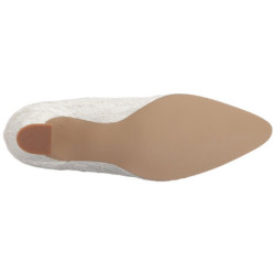 Bianco 12 cm VICTORIAN-30 Stivaletti Stringati Tacco Alto Donna