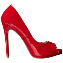 Rosso Vernice 13 cm SEXY-42 Scarpe Décolleté Classico Donna