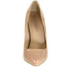 Beige Shiny 13 cm SEXY-20 pointed toe stiletto pumps