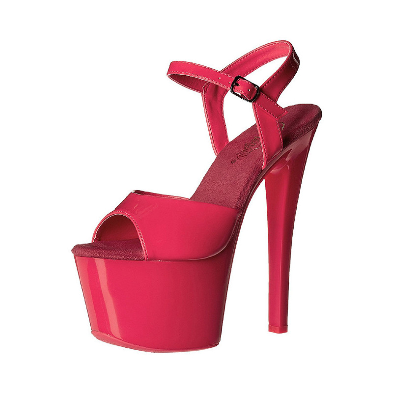 Pink Neon 18 cm Pleaser SKY-309UV Platform High Heels