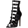 Nero Verniciato 13 cm SEXY-52 Stivaletti Tacco Alto Donna