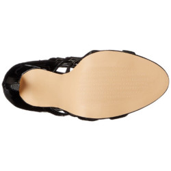 Nero Verniciato 13 cm SEXY-52 Stivaletti Tacco Alto Donna