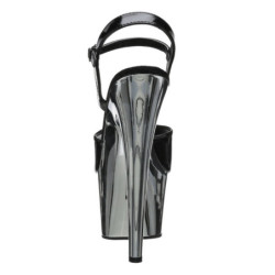 Nero 18 cm ADORE-709 Cromo Plateau Tacchi Alti