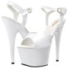 Bianco Vernice 18 cm ADORE-709 Plateau Calzature Tacchi Alti