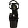 Nero Vernice 18 cm Pleaser SKY-309 Plateau Calzature Tacchi Alti