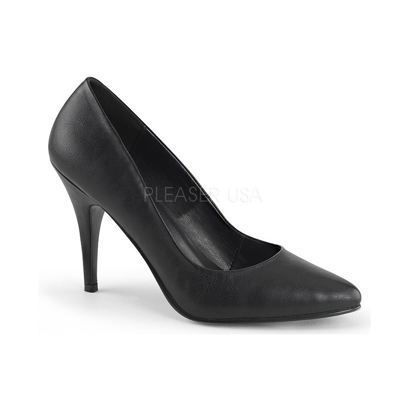 Nero Ecopelle 10 cm VANITY-420 scarpe décolleté a punta elegante