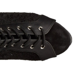 tessuto del merletto 15 cm DELIGHT-3025ML plateau suola stivali alti lunghi