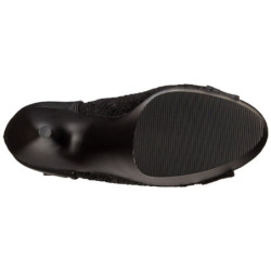 tessuto del merletto 15 cm DELIGHT-3025ML plateau suola stivali alti lunghi