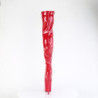 Red 20 cm FLAMINGO-3000 Platform Thigh High Boots