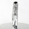 Silver 18 cm ADORE-1008SQ womens sequins ankle boots