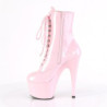 Rose Patent 18 cm ADORE-1020 womens platform ankle boots