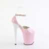 Verniciata 20 cm FLAMINGO-884 rosa scarpe pleaser con tacchi alti