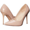 Beige Shiny 10 cm CLASSIQUE-20 pointed toe stiletto pumps