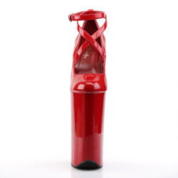 Rosso Verniciata 25,5 cm BEYOND-087 tacchi estremi - scarpe décolleté più plateau alto