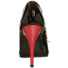 Black Red 12,5 cm SEDUCE-216 Womens Shoes with High Heels