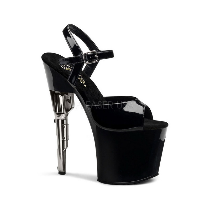Varnish 19 cm BONDGIRL-709 Platform Gun High Heels