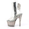 Gray transparent 18 cm ADORE-1018CT Exotic stripper ankle boots