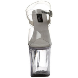 Trasparente 20 cm XTREME-808 Plexiglass Plateau Tacchi Alti a Spillo