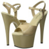 Beige Vernice 18 cm ADORE-709 Tacchi Alti Plateau