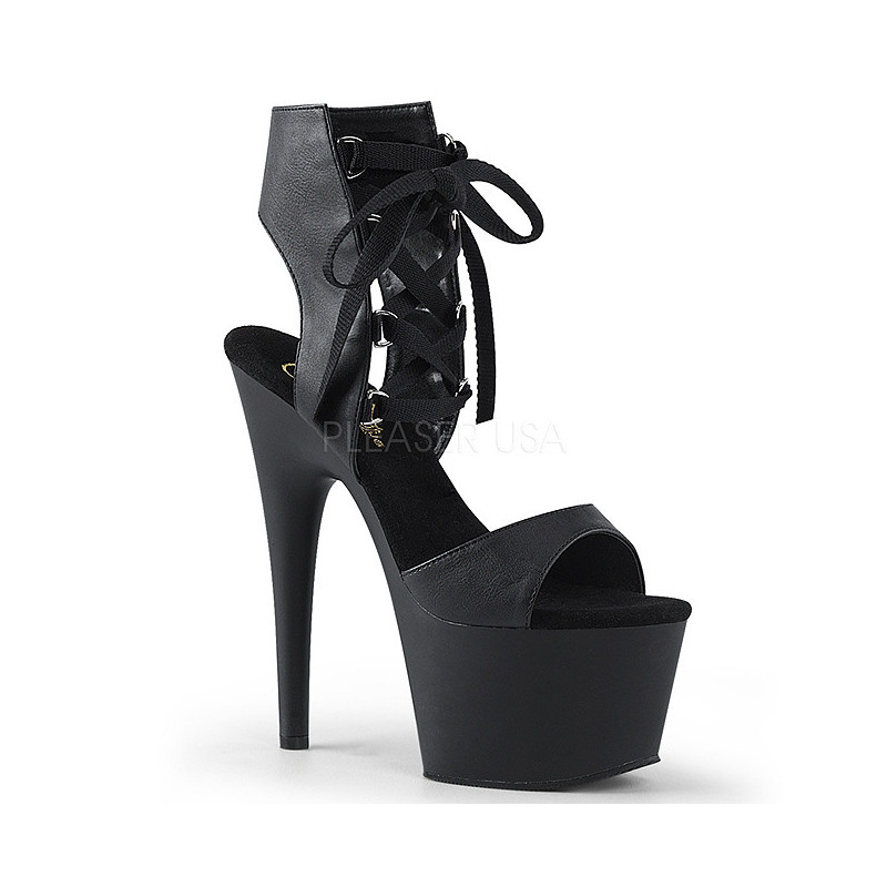 Leatherette 18 cm ADORE-700-14 Platform High Heels Shoes