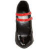 Nero Rosso 15 cm DOMINA-442 Scarpe da donna con tacco altissime