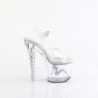 Perspex platform 18 cm UNICORN-708TGRS pleaser high heels transparent