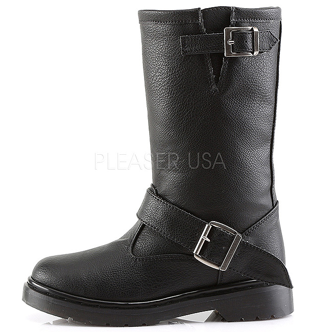 demonia RIVAL-302 stivali motociclista da donna vegan taglie 35 - 36
