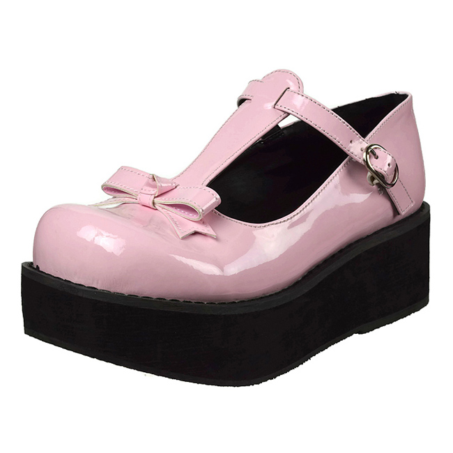 demonia SPRITE-03 scarpe gothic punk donna rosa taglie 36 - 37