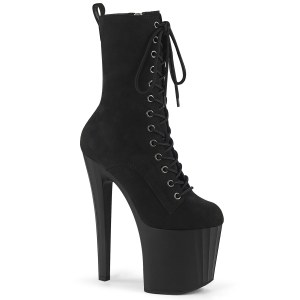ENCHANT-1040 19 cm pleaser high heels ankle boots suede