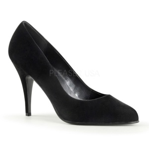 Nero Velluto 10 cm VANITY-420 scarpe dcollet a punta elegante