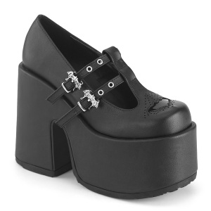 Vegan 13 cm Demonia CAMEL-55 chunky heel platform shoes