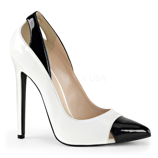 scarpe bicolore donna