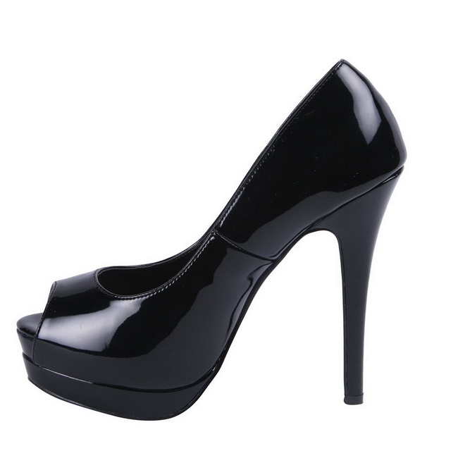 5cm black heels