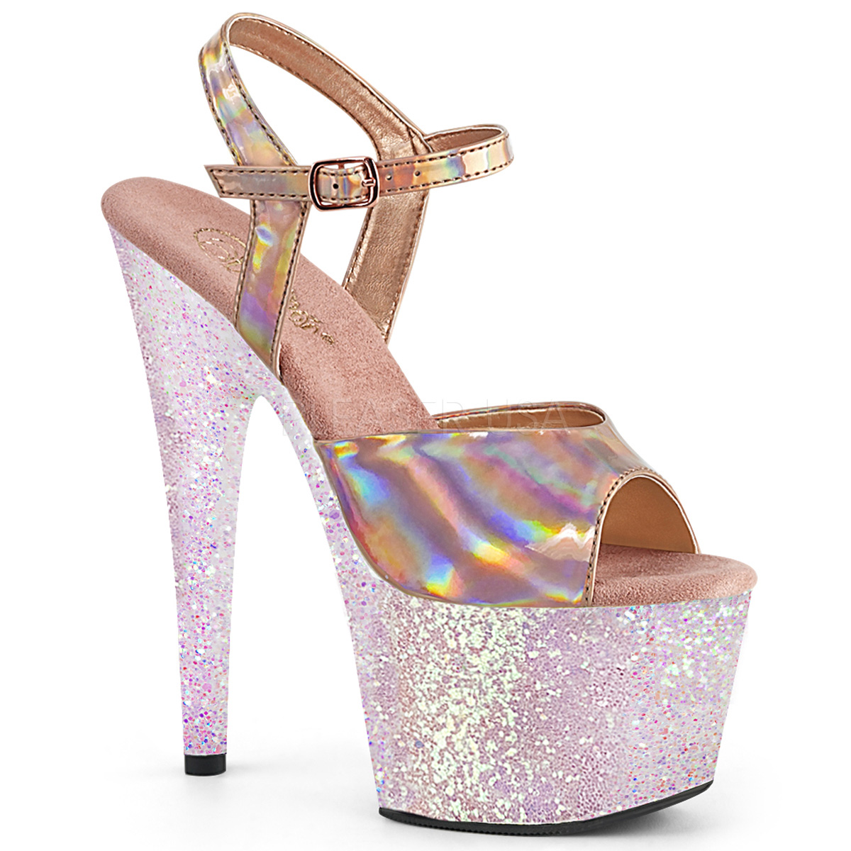 tacchi alti glitter